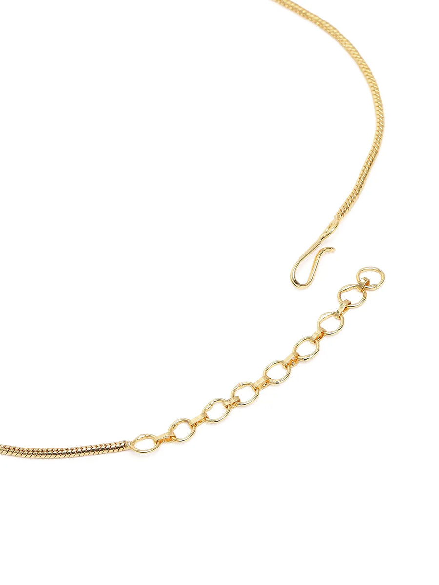 Floral Leaf Inspired Necklace Set