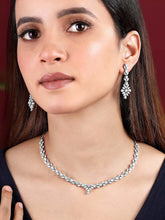 Droplet Dreams Luxurious CZ Necklace Set