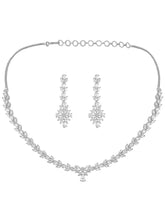 Droplet Dreams Luxurious CZ Necklace Set