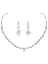 Droplet Dreams Luxurious CZ Necklace Set