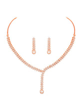 Droplets of Desire CZ Necklace Set