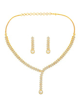 Droplets of Desire CZ Necklace Set