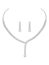 Droplets of Desire CZ Necklace Set