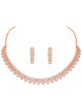 Lustrous Legacy CZ Necklace Set