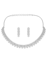 Lustrous Legacy CZ Necklace Set