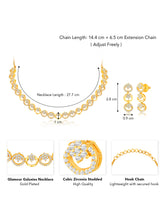 Glamour Galaxies CZ Necklace Set