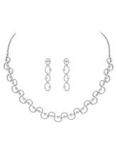 Starry Embrace CZ Necklace Set