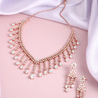 Vivid CZ Crystal Necklace Earring Set
