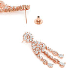 Vivid CZ Crystal Necklace Earring Set
