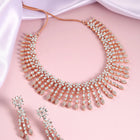 Gleaming CZ Necklace Set for Women