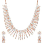 Gleaming CZ Necklace Set for Women