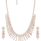 Gleaming CZ Necklace Set for Women