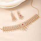 Enchanting CZ Necklace & Earrings Set