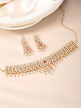 Enchanting CZ Necklace & Earrings Set