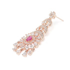 Enchanting CZ Necklace & Earrings Set