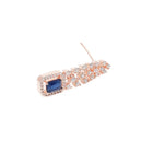 Elegant Sapphire Accent Necklace Set
