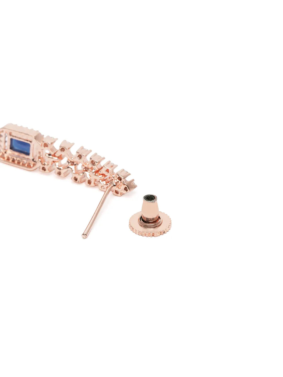 Elegant Sapphire Accent Necklace Set