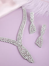 CZ Necklace Set for Special Moments - Silver