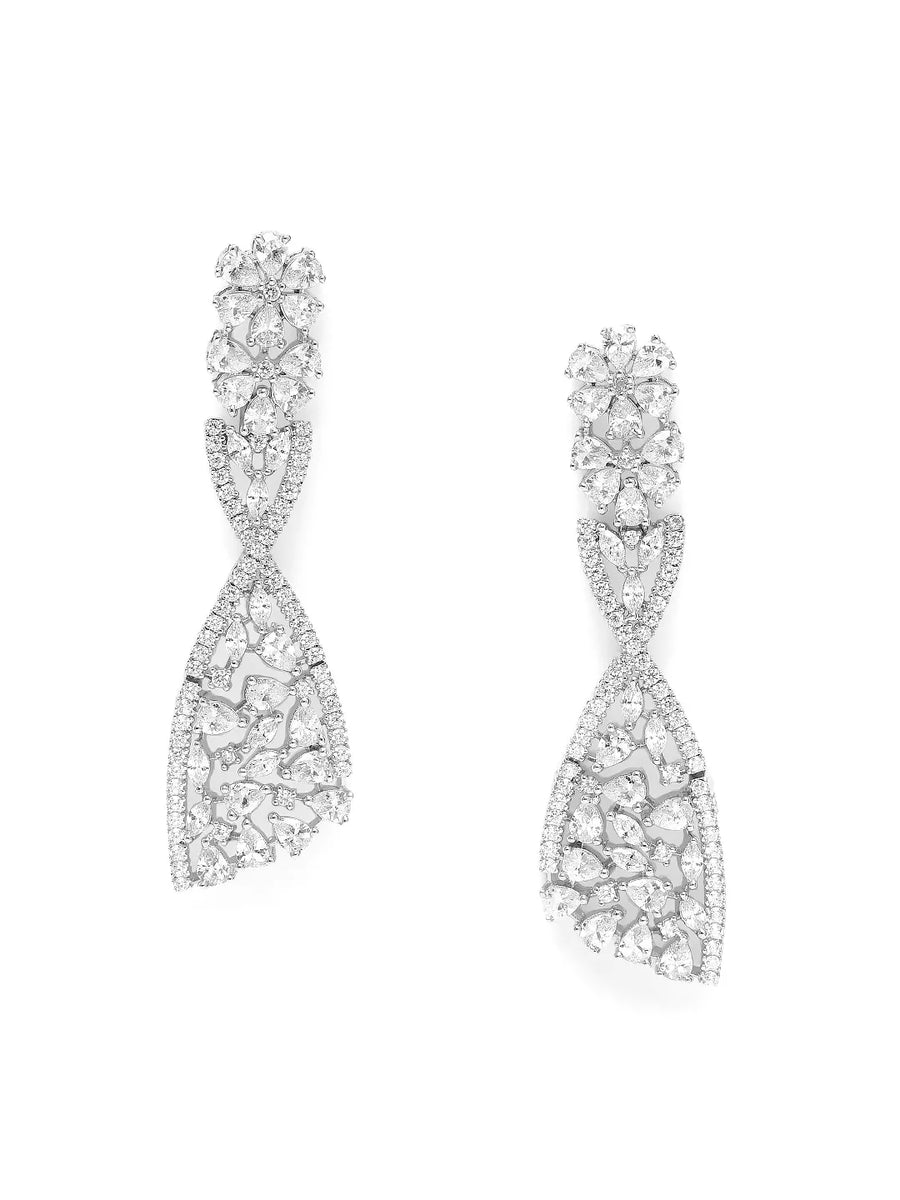 CZ Necklace Set for Special Moments - Silver