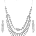 Sleek and Elegant CZ Necklace Set
