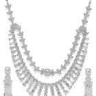 Sleek and Elegant CZ Necklace Set