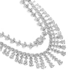 Sleek and Elegant CZ Necklace Set