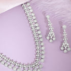 CZ Necklace Set with Timeless Charm