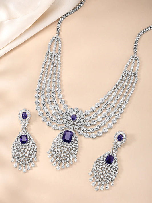 Royal Radiance Necklace and Earring Set