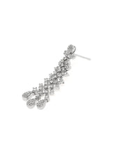 CZ Stone Layered Necklace Earrings Set