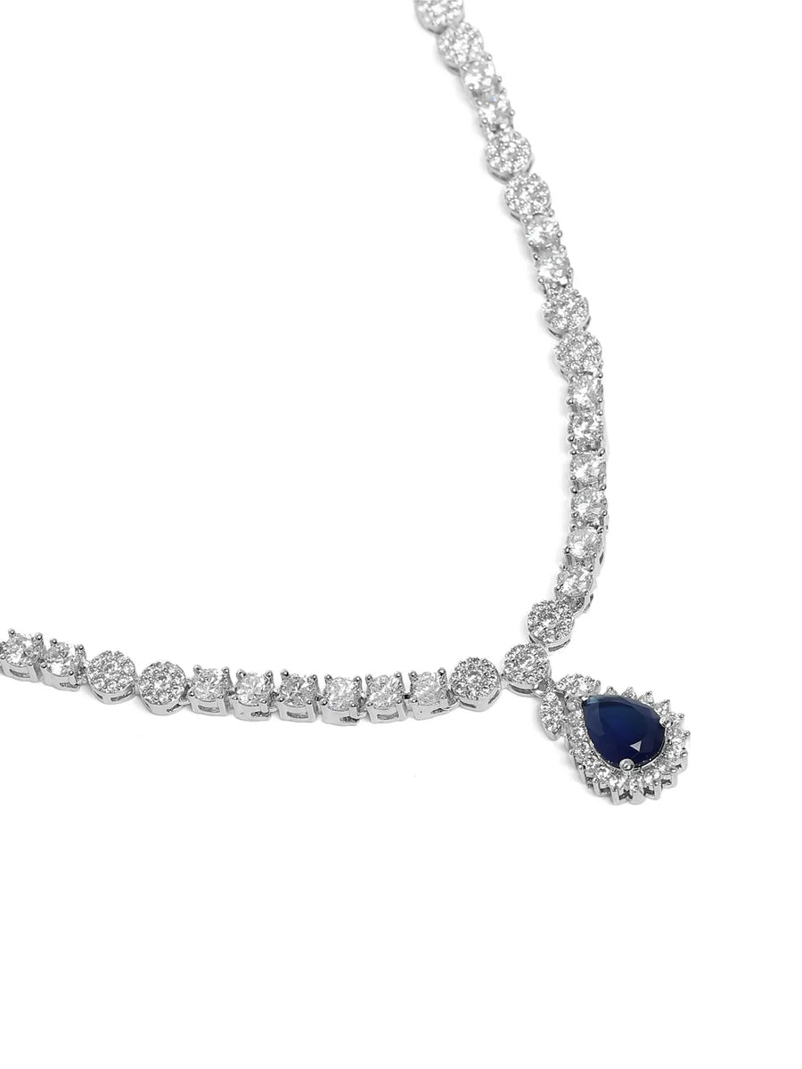 Radiant Glow Crystal Necklace Set