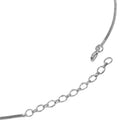 Radiant Glow Crystal Necklace Set - Silver - Blue