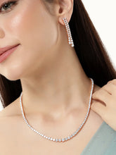 Opulent CZ Necklace & Earring Duo