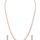 Opulent CZ Necklace & Earring Duo