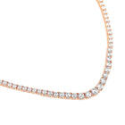 Opulent CZ Necklace & Earring Duo