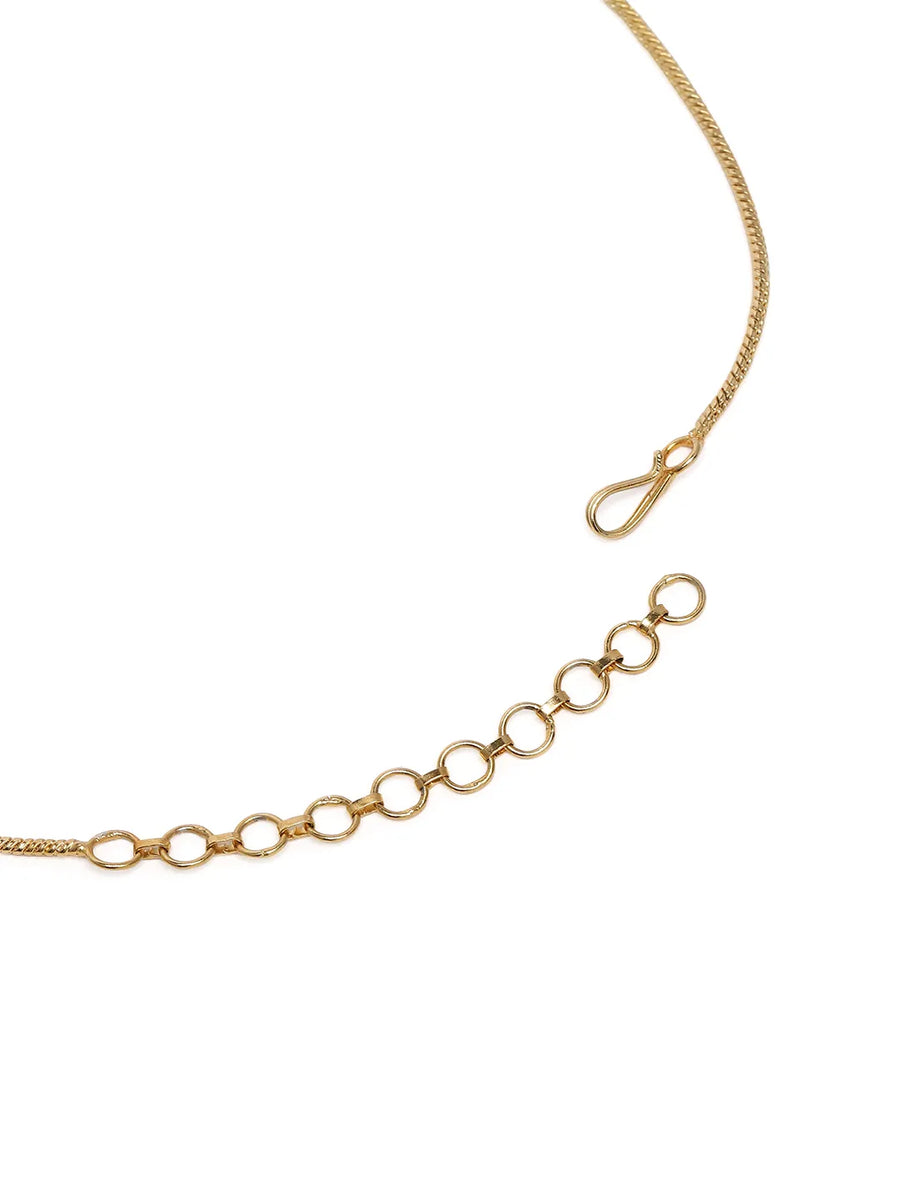 Classic Round Crystal Cut Necklace Set