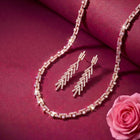 Peora Luxe Trail Rose Gold Necklace Set