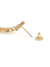 Elegant Teardrop Necklace & Earring Set - Rani Pink