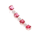 Graceful Shine Necklace Ensemble - Rose Gold - Pink