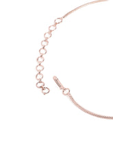 Elegant CZ Wave Necklace Earrings Set - Blue