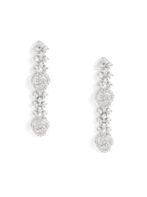 Blush Bloom Twirl CZ Necklace Set