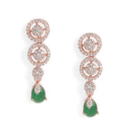 Stunning Crystal Drop Necklace & Earring