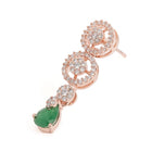 Stunning Crystal Drop Necklace & Earring
