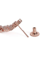 Dazzling Petal Charm Necklace Set  - Rose Gold