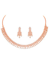 Infinite Glamour CZ  Necklace Set