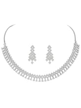 Infinite Glamour CZ  Necklace Set