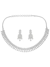 Infinite Glamour CZ  Necklace Set