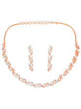 Elegance Embodied CZ Necklace Set