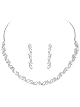 Elegance Embodied CZ Necklace Set