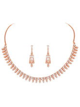 CZ Necklace Set – Stunning CZ Stone Jewellery by Peora
