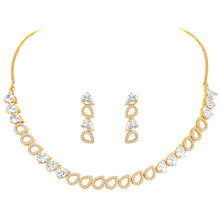 Glamour Galore CZ Necklace Set